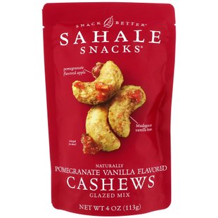 Орехи кешью с гранатом и ванилью Sahale Snacks (Glazed Nuts) 113 г купить в Киеве и Украине