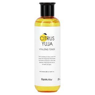 Farmstay, Citrus Yuja, Vitalizing Toner, 6.46 fl oz (280 ml) купить в Киеве и Украине