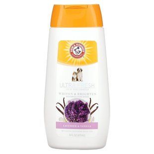 Arm & Hammer, Ultra Fresh, Whiten & Brighten Shampoo For Dogs, Lavender & Vanilla, 16 fl oz (473 ml) купить в Киеве и Украине