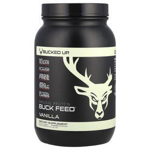 Bucked Up, Buck Feed&trade;, Original Protein, Vanilla, 33.12 oz (939 g)