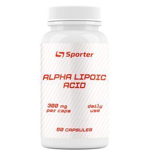 Sporter, Alpha Lipoic Acid 300 мг - 60 капс купить в Киеве и Украине