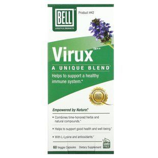 Bell Lifestyle, Virux, унікальна суміш, 60 рослинних капсул