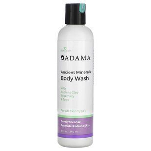 Zion Health, Adama, Ancient Minerals Body Wash with Ancient Clay, Rosemary & Sage, 8 fl oz (240 ml) купить в Киеве и Украине
