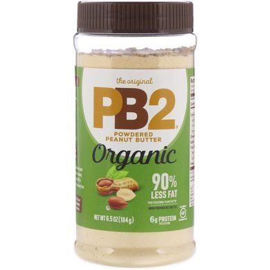 The Original PB2, Органічне Арахісова олія, PB2 Foods, 6,5 унції (184 г)