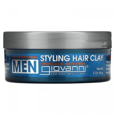 Giovanni, Art Of Giovanni Men, clay for hair styling, collection of cedar wood, 2 ounces (56 g)