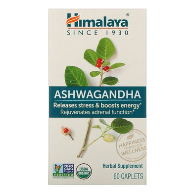 Ашвагандха, Himalaya, 60 таблеток