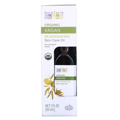 Аргановое масло для кожи Aura Cacia (Argan Rejuvenating Skin Care Oil) 30 мл купить в Киеве и Украине