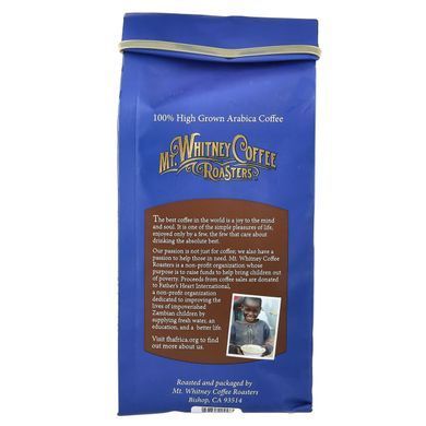 Mt. Whitney Coffee Roasters, organic coffee from Peru, medium roast, whole bean, 907 g (32 oz)