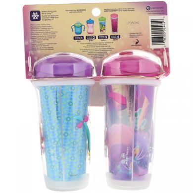 Sipsters, Тролі, Вік від 12 місяців і старше, 2 чашки, Playtex Baby, По 9 унц (266 мл) кожна