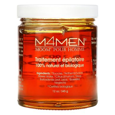 M4Men, Засіб для видалення волосся у чоловіків, Moom, 12 унцій (345 g)