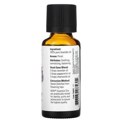 Lavender essential oil Now Foods (Essential Oils Lavender) 30 ml