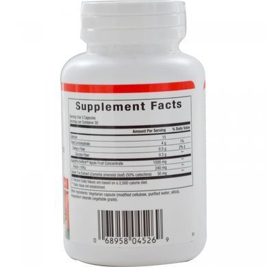 ApplePectinRich, супер сильний концентрат яблучного пектину, Natural Factors, 90 рослинних капсул