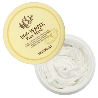 Яичная маска для очистки пор Skinfood (Egg White Pore Mas) 125 г купить в Киеве и Украине