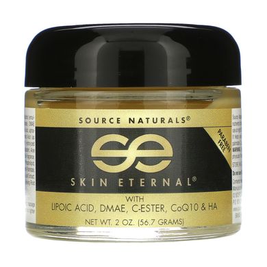 Нічний крем для обличчя, Skin Eternal Cream, Source Naturals, 56,7 г