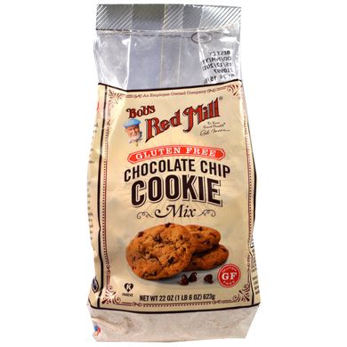Суміш для шоколадного печива без глютену Bob's Red Mill (Chocolate Chip Cookie) 623 г