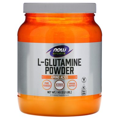 Глютамін Now Foods (L-Glutamine Powder) 1 кг