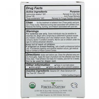 Athletes Foot Care Product, Forces of Nature, 11 ml