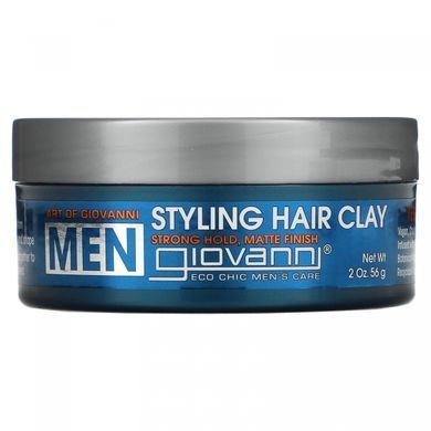 Giovanni, Art Of Giovanni Men, clay for hair styling, collection of cedar wood, 2 ounces (56 g)