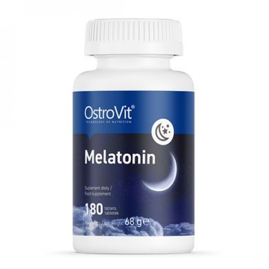 Мелатонін, MELATONIN, OstroVit, 180 таблеток