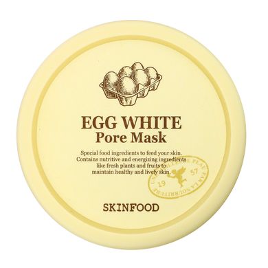 Яичная маска для очистки пор Skinfood (Egg White Pore Mas) 125 г купить в Киеве и Украине