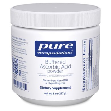 Буферована аскорбінова кислота Pure Encapsulations (Buffered Ascorbic Acid Powder) 227 г