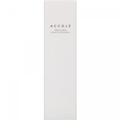 Essence-emulsion for the face, Vital in Jeju, Accoje, 130 ml.