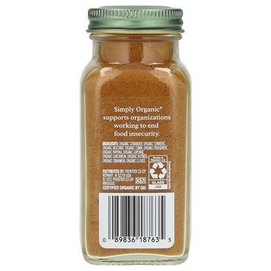 Порошок карри Simply Organic 85 г купить в Киеве и Украине