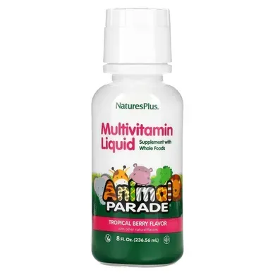 Рідкі дитячі мультивітаміни Nature’s Plus Animal Parade — оригінальна упаковка