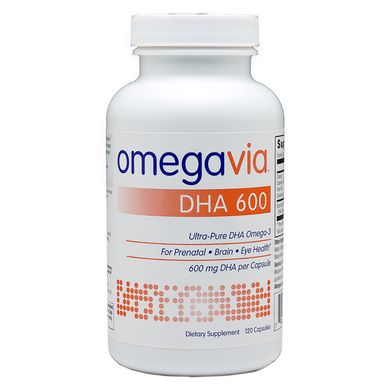 ДГК 600, OmegaVia, 120 капсул
