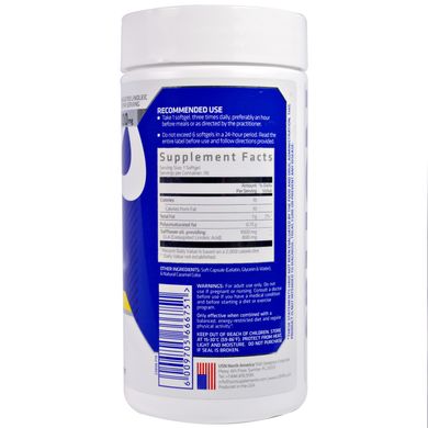 Кон'югована лінолева кислота без добавок, USN, 1000, 90 капсул
