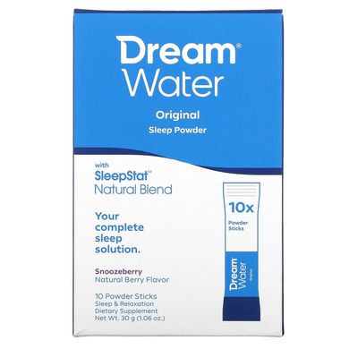 Порошок для сна сонная ягода Dream Water (Sleep Powder,Snoozeberry) 10 пакетиков по 3 г купить в Киеве и Украине