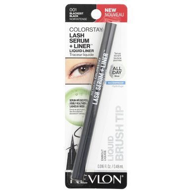 Revlon, ColorStay&trade;, сыворотка и подводка для ресниц Lash Serum, 001 черный, 0,48 мл (0,016 жидк. унции) купить в Киеве и Украине