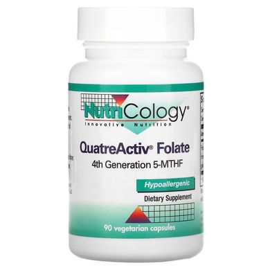 Метилфолат Nutricology (5-MTHF QuatreActiv Folate) 500 мкг 90 капсул