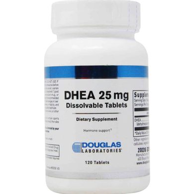 ДГЭА Douglas Laboratories (DHEA) 25 мг 120 таблеток купить в Киеве и Украине