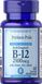 Витамин B12 с фолиевой кислотой витамином B6 и биотином Puritan's Pride (Sublingual Vitamin B-12) 2500 мкг 60 микроледенцов фото