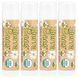 Organic lip balm Sierra Bees 4 pieces per package grapefruit