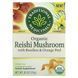 Organic Reishi Mushroom with Rooibos & Orange Peel, Caffeine Free, Traditional Medicinals, 16 tea bags in a package, 0.85 oz (24 g)