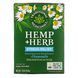 Traditional Medicinals, Конопля + трава, снятие стресса, + ромашка, без кофеина, 20 мг, 16 чайных пакетиков в упаковке, 0,73 унции (20,8 г) фото
