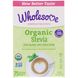 Органическая стевия, подсластитель, Wholesome Sweeteners, Inc., 0 калорий, 75 пакетиков по 1 г фото