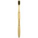 The Humble Co., Зубная щетка Humble Bamboo, для взрослых, чувствительная, черная, 1 зубная щетка фото
