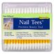 Трійники для нігтів прецизійні косметичні інструменти Fran Wilson (Nail Tees Precision Beauty Tools) 120 ватних паличок фото