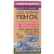 Аляскинський риб'ячий жир, пренатальна ДГК, Wiley's Finest, 600 мг, 180 рибних м'яких капсул фото