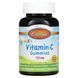 Carlson Labs Kid's Vitamin C Gummies 125 mg 60 Vegetarian Gummies Natural Orange
