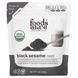 Насіння чорного кунжуту Foods Alive (Black Sesame Seeds) 395 г фото