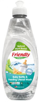 Органічний миючий засіб для пляшечок сосок і посуду без запаху Friendly Organic Baby Bottle & F.Ut. Wash 414 мл