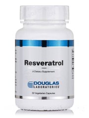 Ресвератрол Douglas Laboratories (Resveratrol) 30 вегетарианских капсул купить в Киеве и Украине