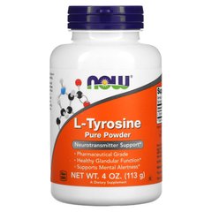 Тирозин Now Foods (L-Tyrosine) 400 мг 113 г купить в Киеве и Украине