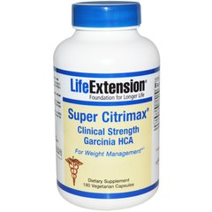 Формула для схуднення Life Extension (Super Citrimax) 180 капсул