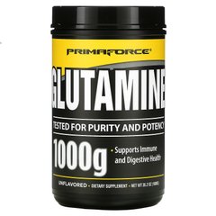 Glutaform 100% L-глутамін, Без смакових добавок, Primaforce, 1000 г