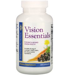 Підтримка зору, основи бачення, Vision Essentials, Dr. Whitaker, 120 капсул